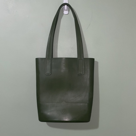 Hunter for Target Rubber Sling Tote Bag Green - Picture 2 of 7